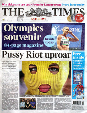 The Times, August 2012